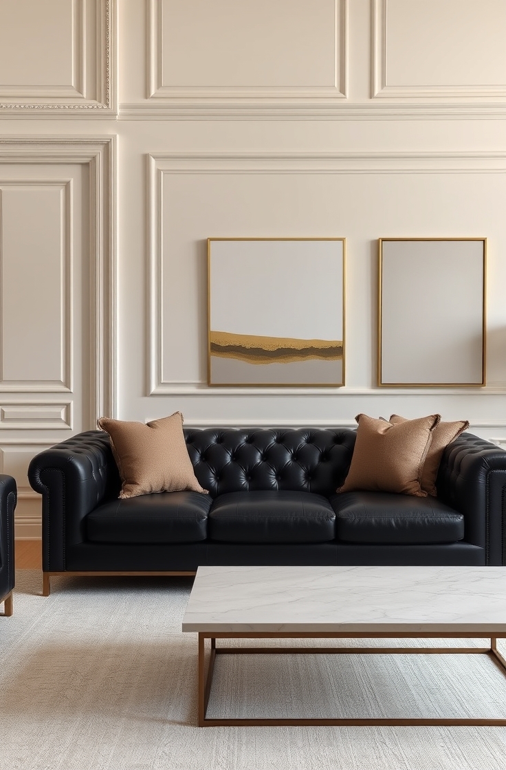 Contrast with Light-Colored Walls