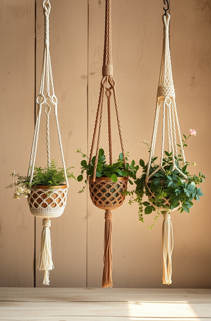 Crochet Plant Hangers