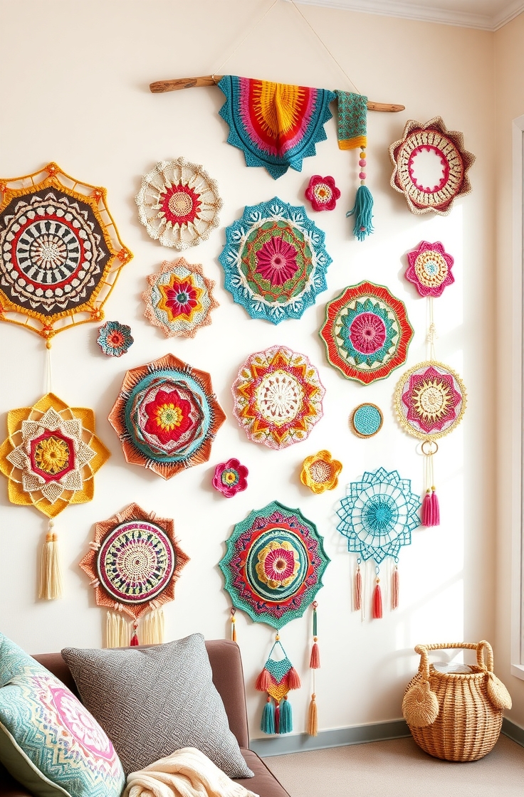 Crochet Wall Hangings