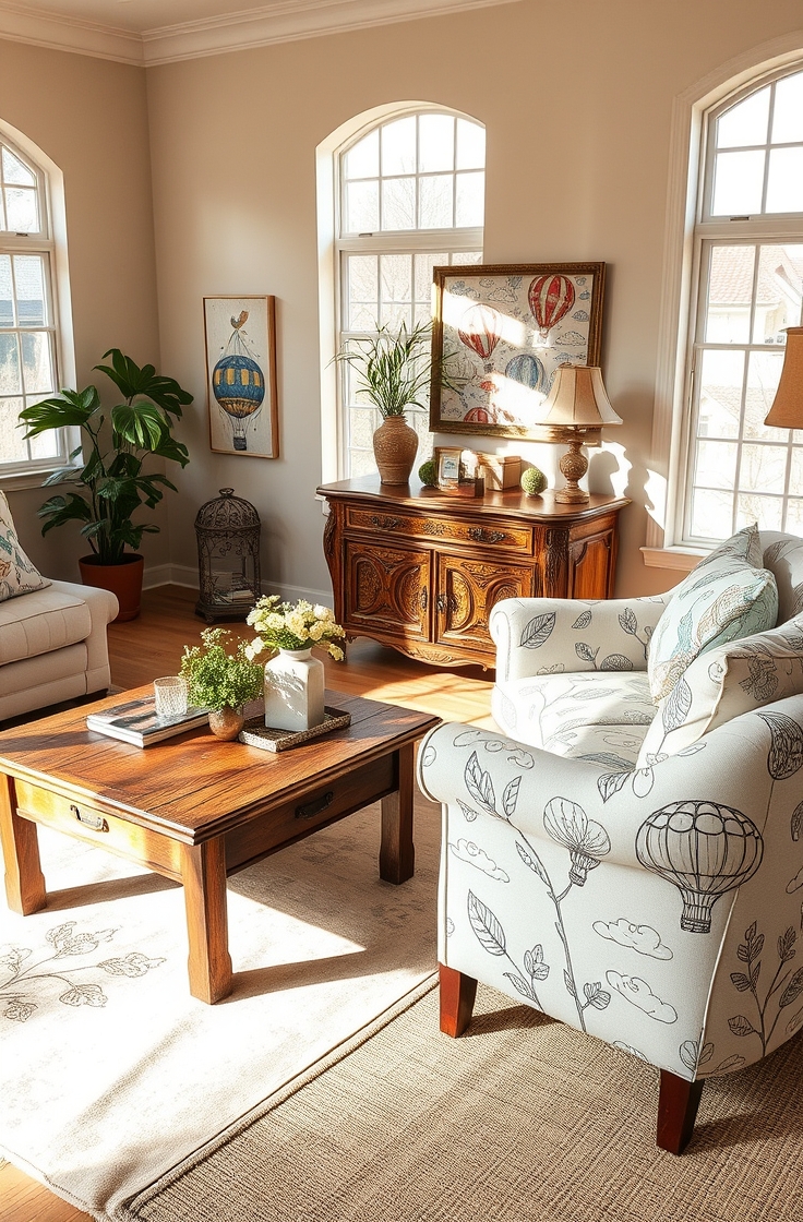 Custom Drawings on Furniture