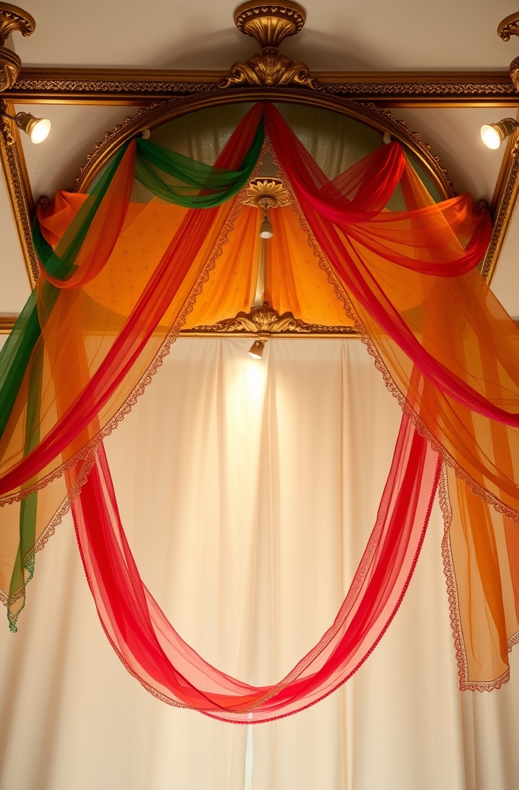Decorative Ceiling Draping