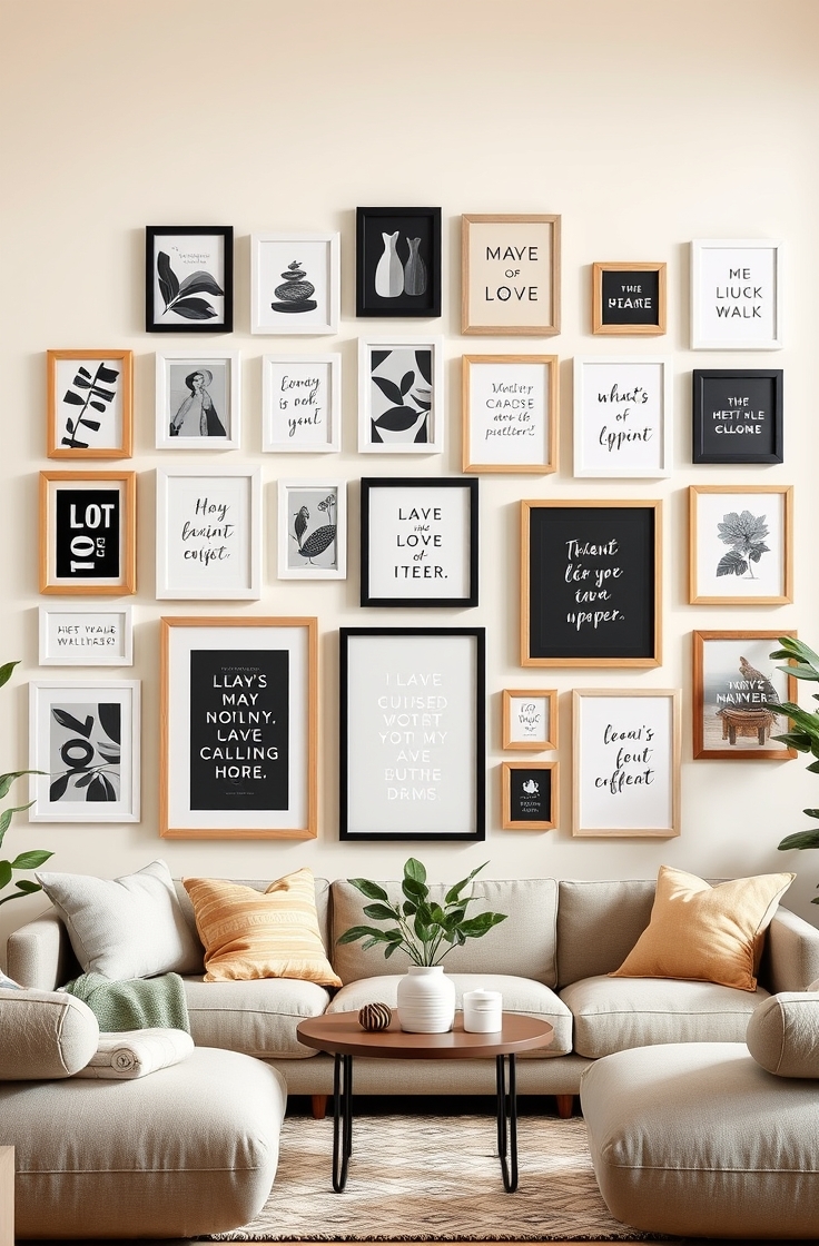 Gallery Wall Arrangement