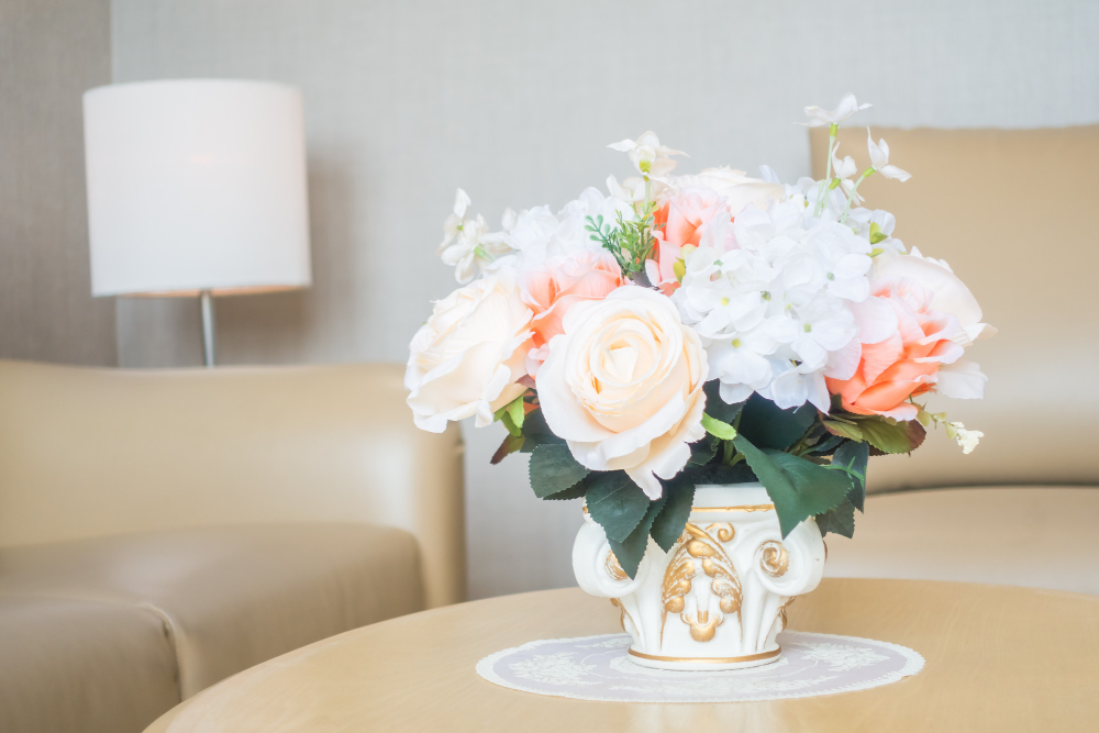Home Decor Ideas with Artificial Flowers