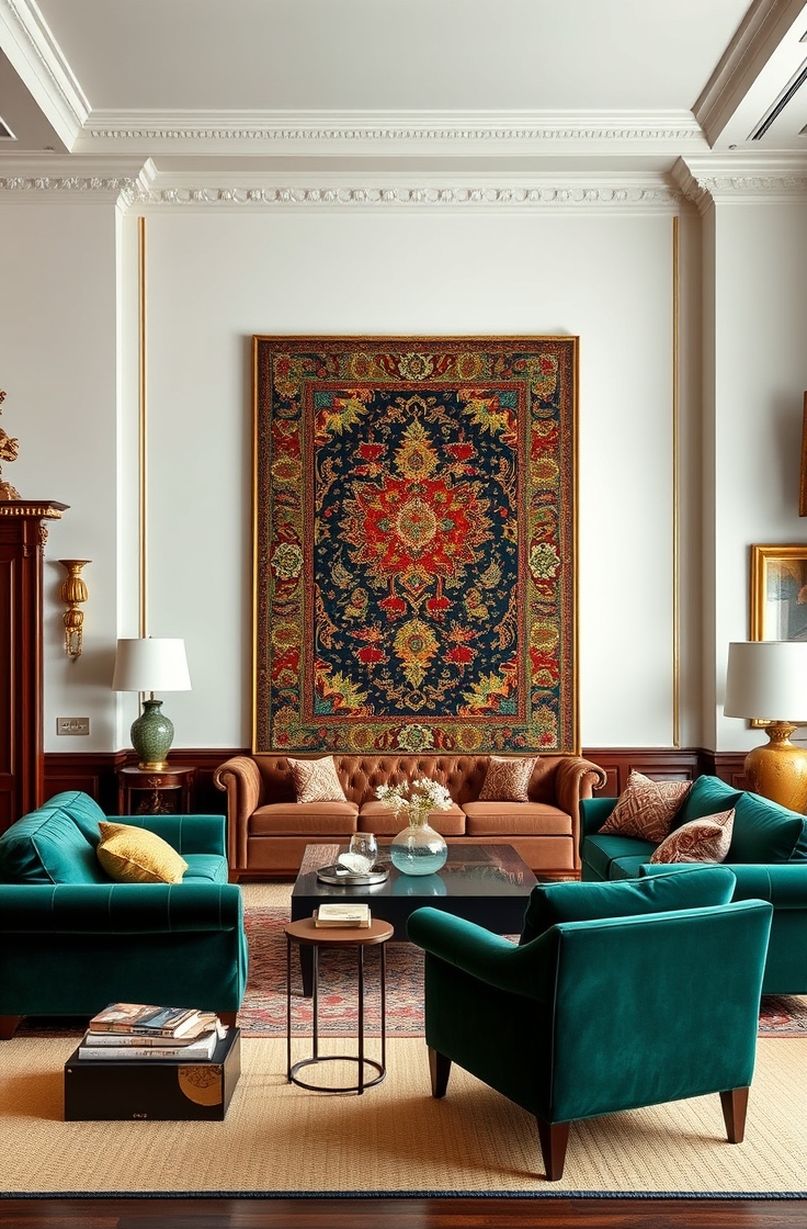 Using Carpets as Wall Decor