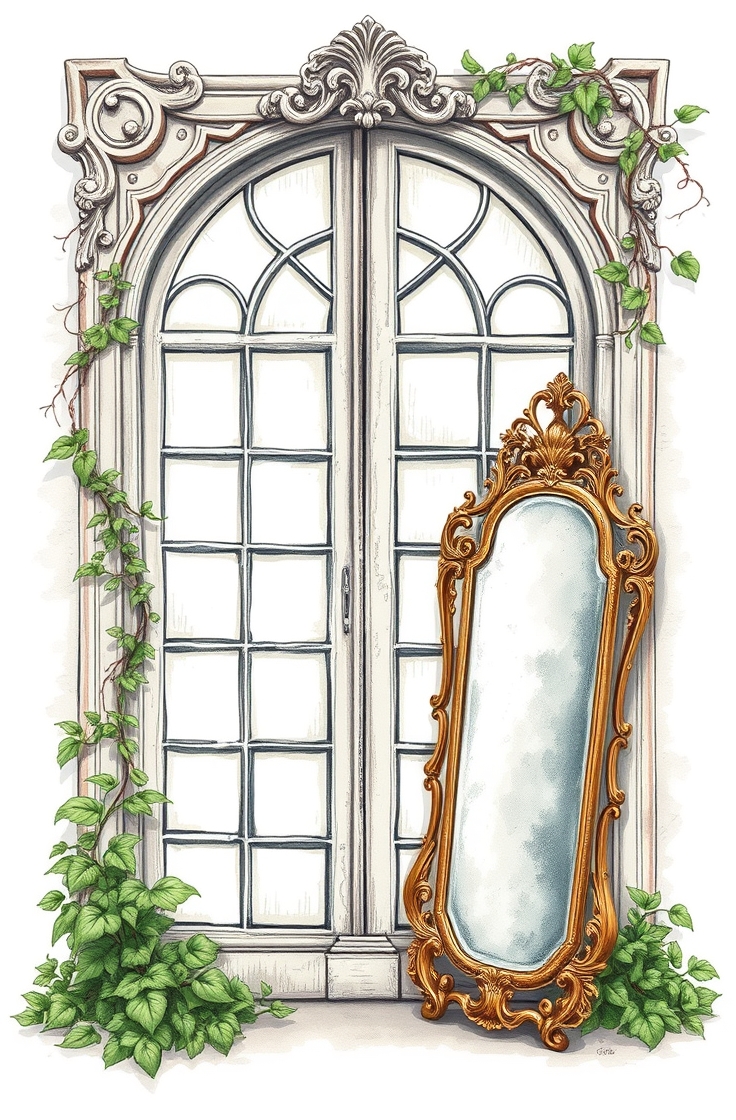Window and Mirror Art