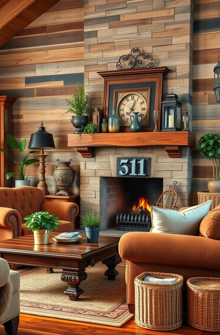 Wooden Elements for a Rustic Charm