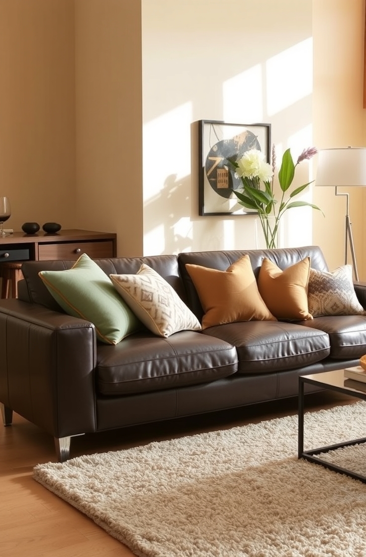 Add Soft Throw Pillows