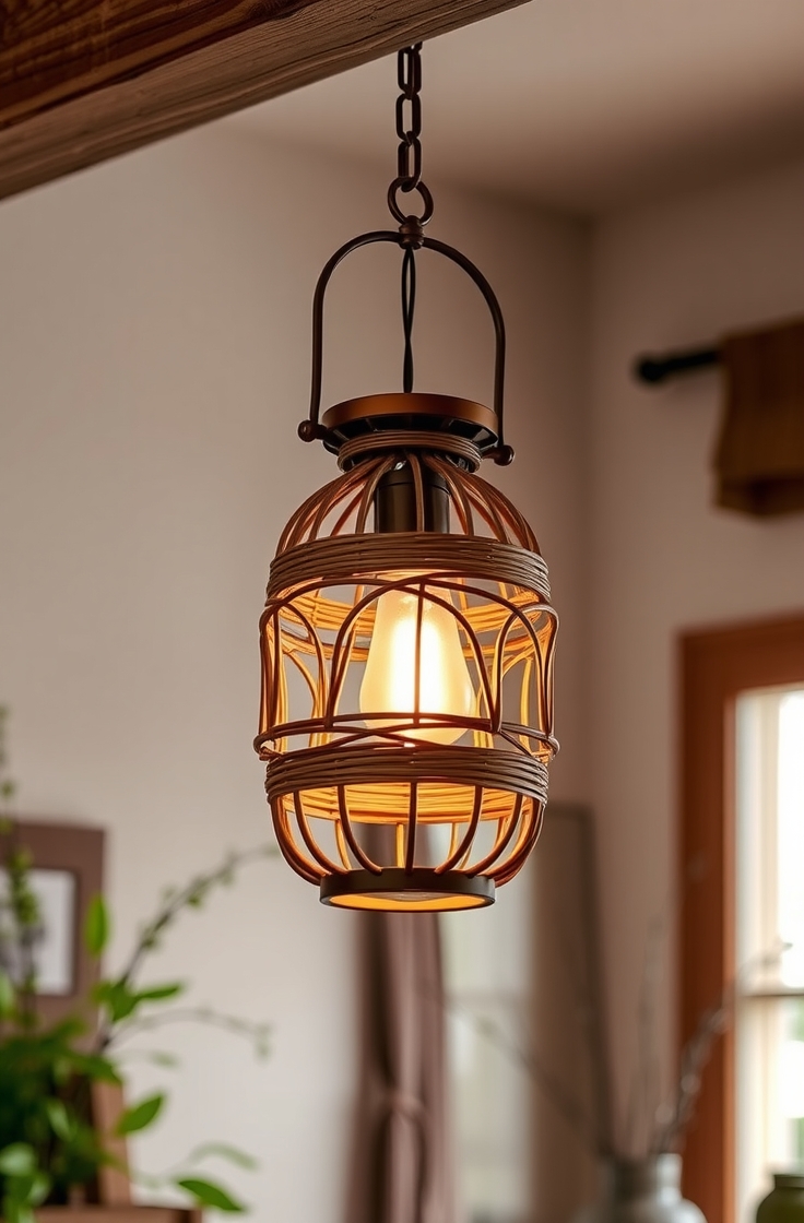 Add a Lantern-Style Light Fixture