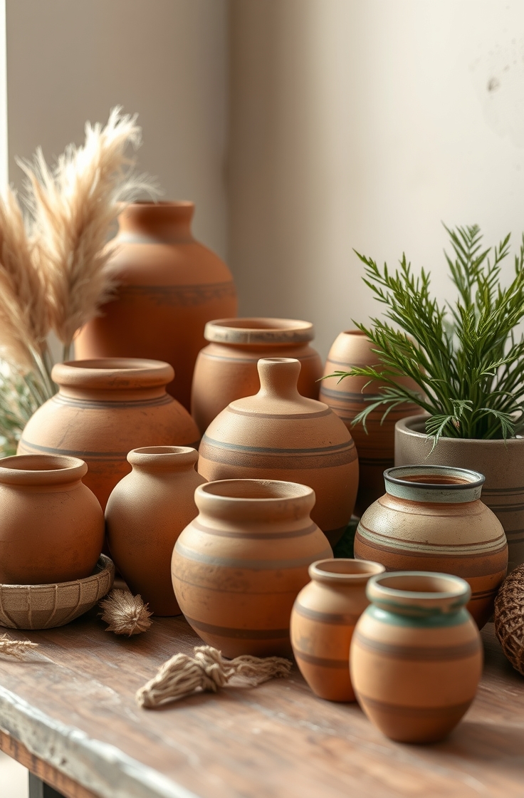 Clay Pots for Organic Charm
