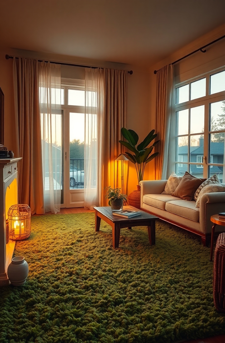 Cozy Vibe With Warm Lights