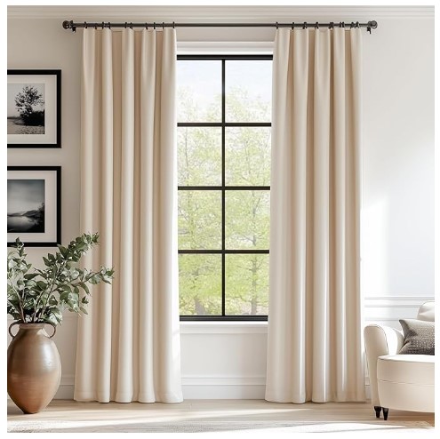 Cream Curtains