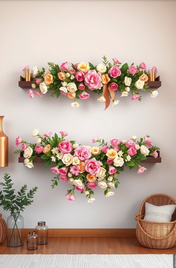 Decorate Floating Shelves