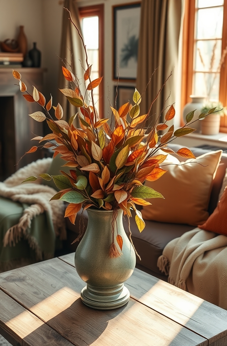 Decorate With Dried Leaves or Branches