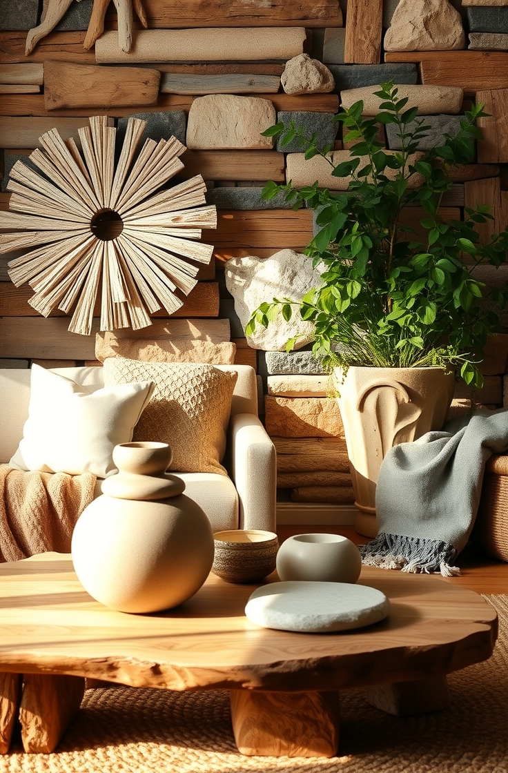Decorate with Stone Accessories