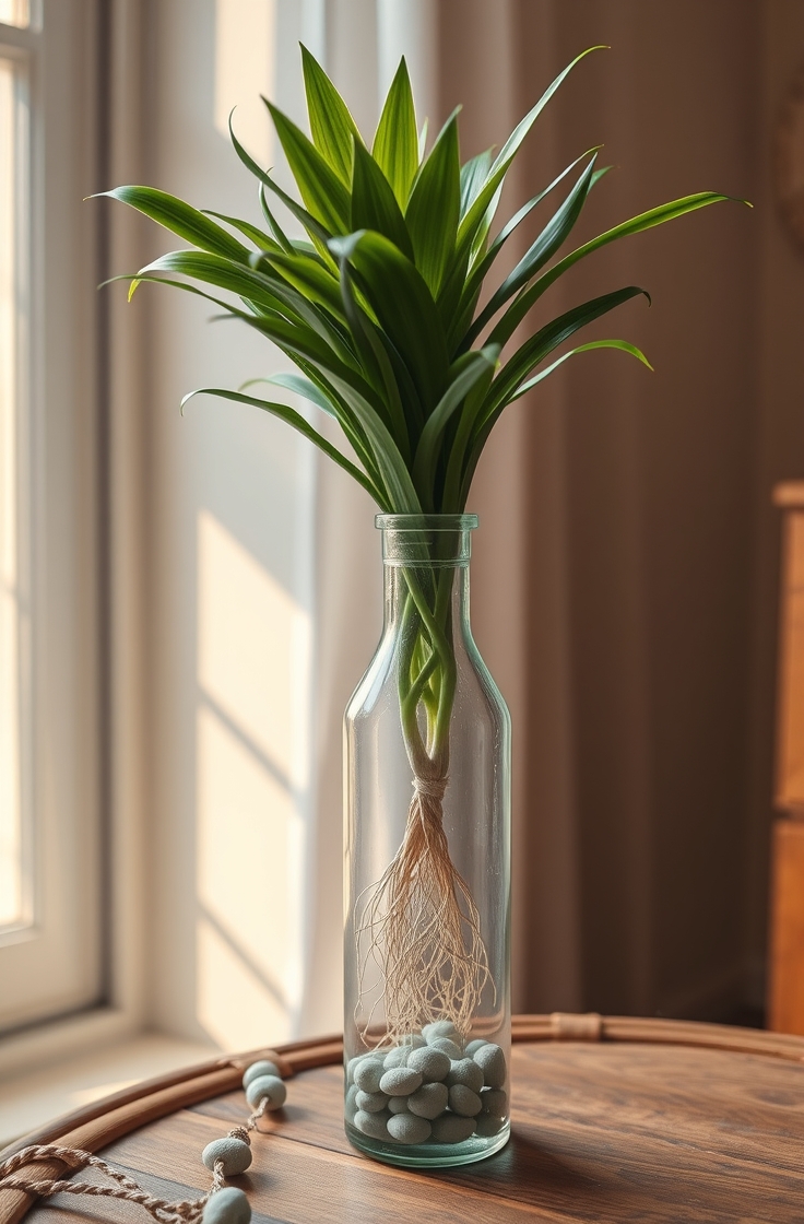 Hang It In A Glass Bottle Near The Window
