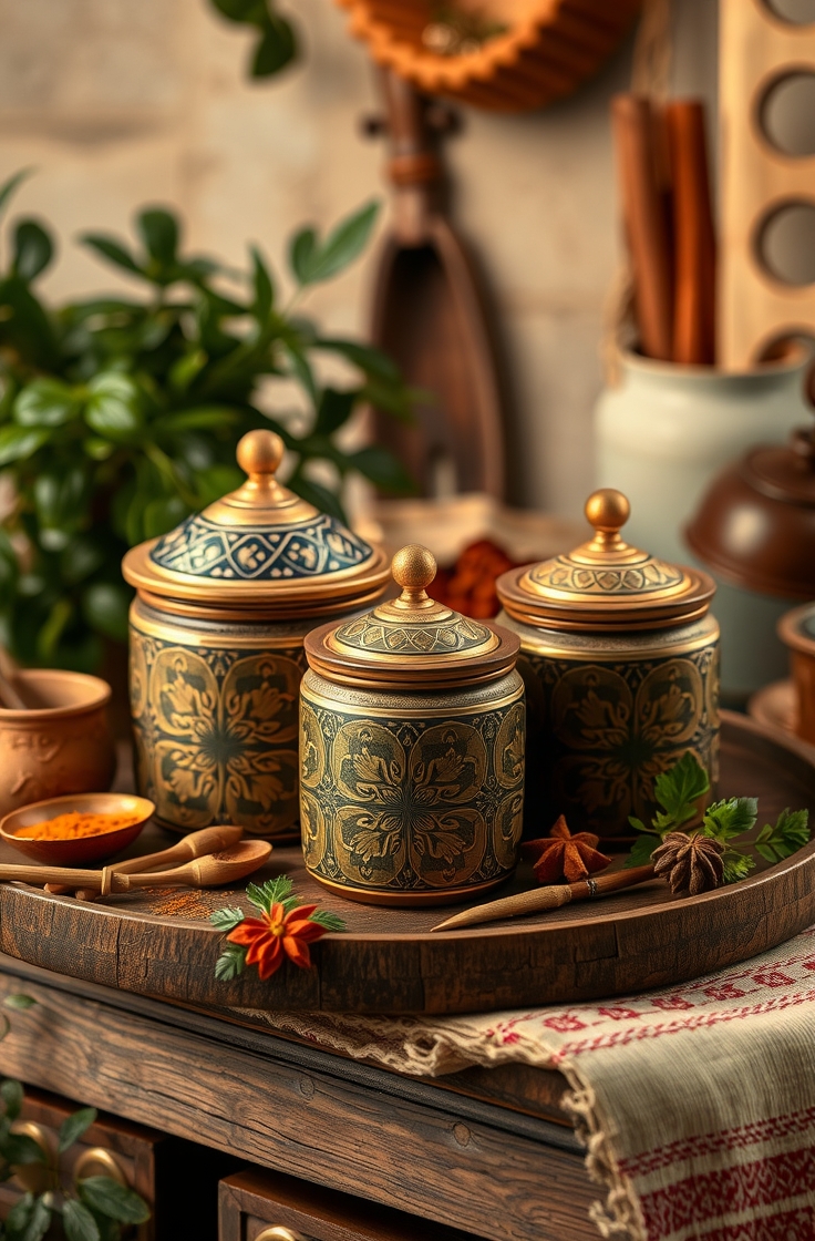 Kulhad Spice Jars
