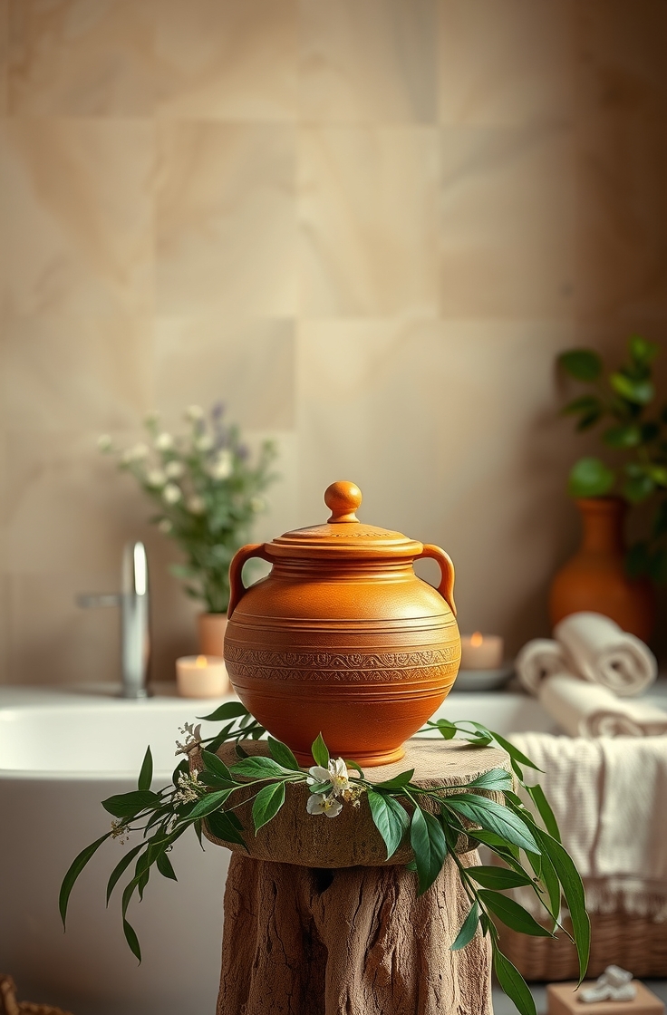 Kulhad for Bathroom Decor