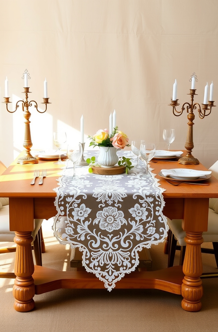 Lace Table Runners
