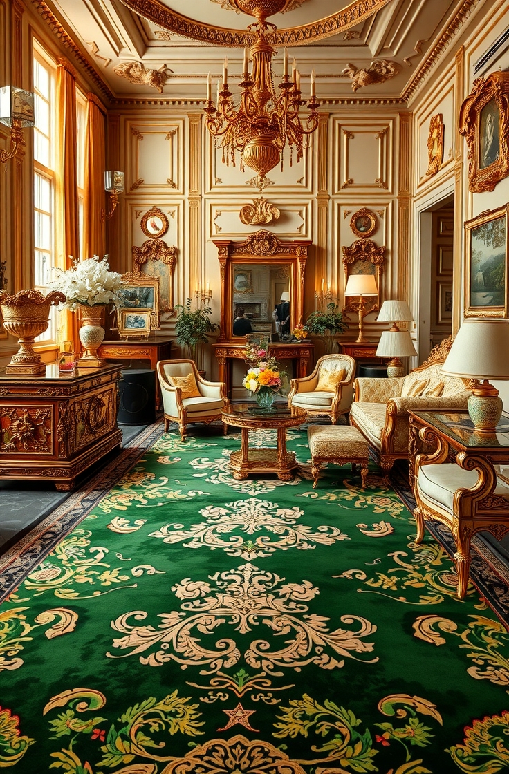 Luxury Touch With Gold Decor