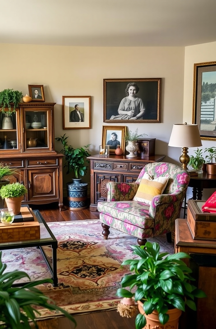 Mix Old and New Furniture