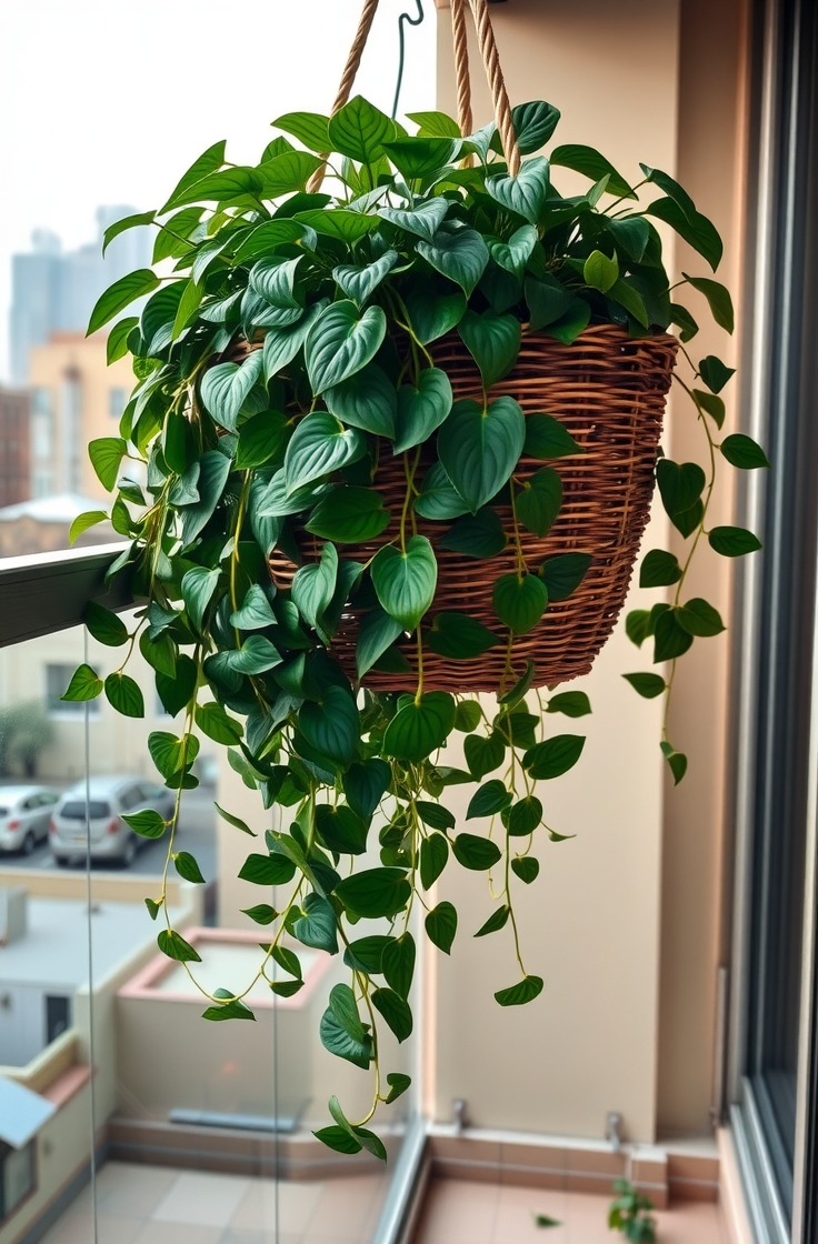 Put It In A Hanging Basket In The Balcony