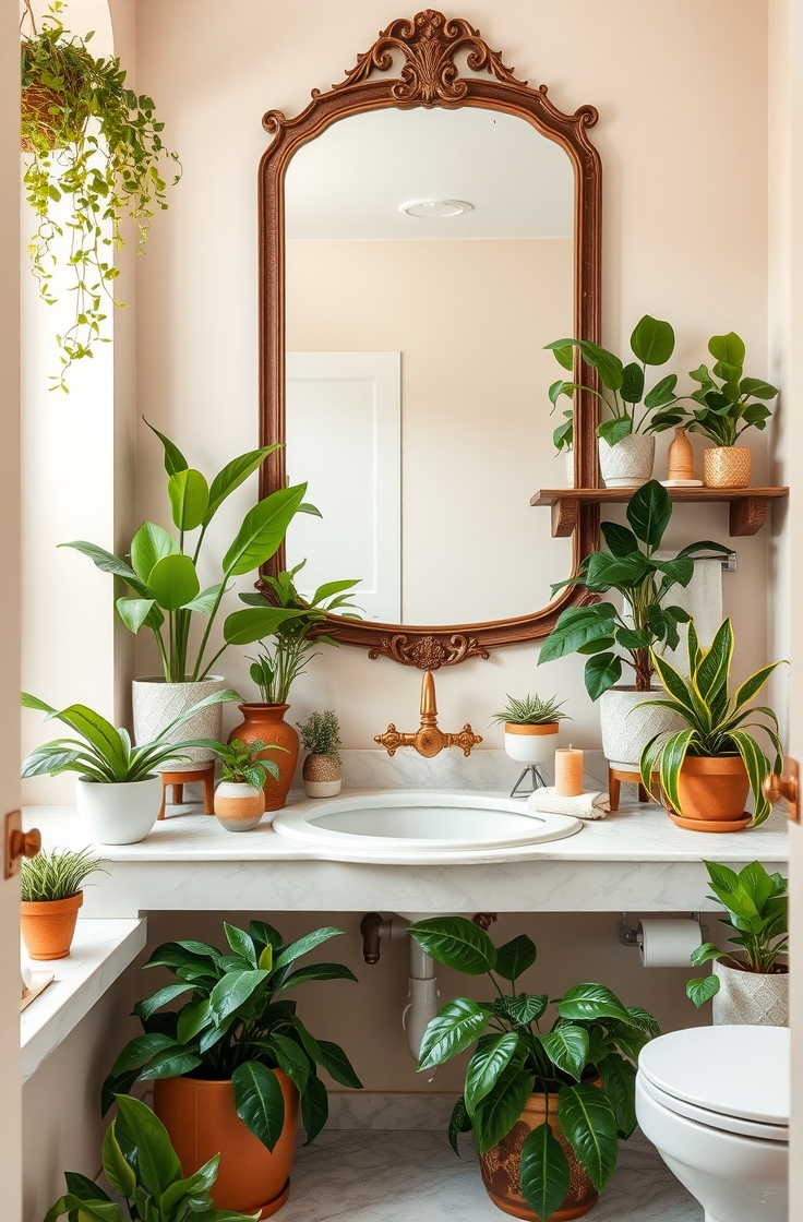 Put Plants in the Bathroom
