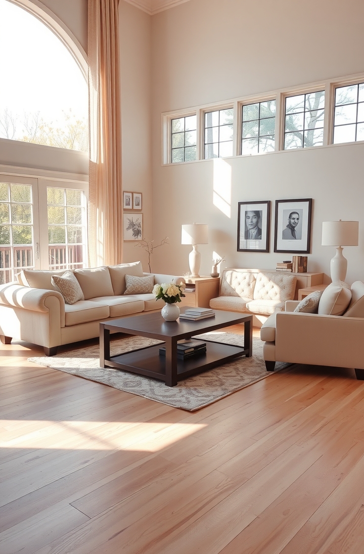 Use Neutral-Colored Furniture