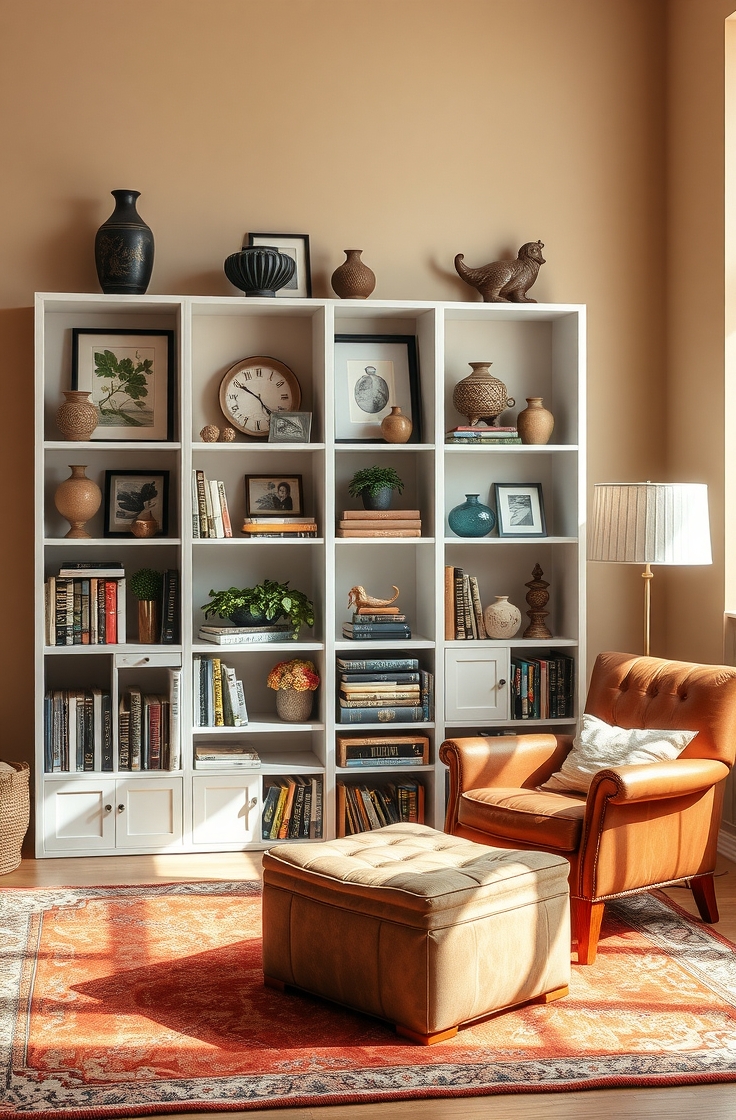 Use the BILLY Bookcase as More Than a Bookshelf