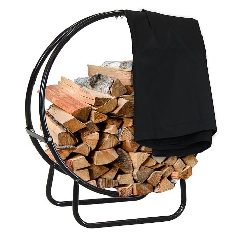 black metal holder