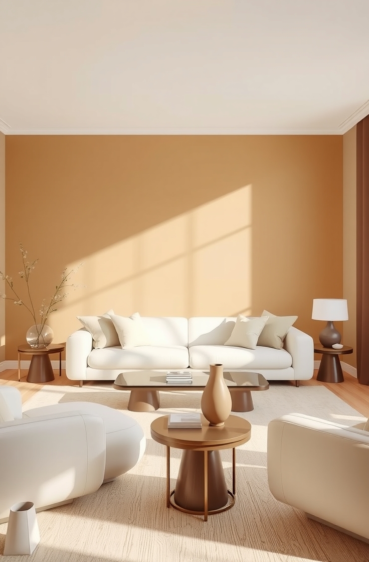 Add White Furniture For Clean Contrast