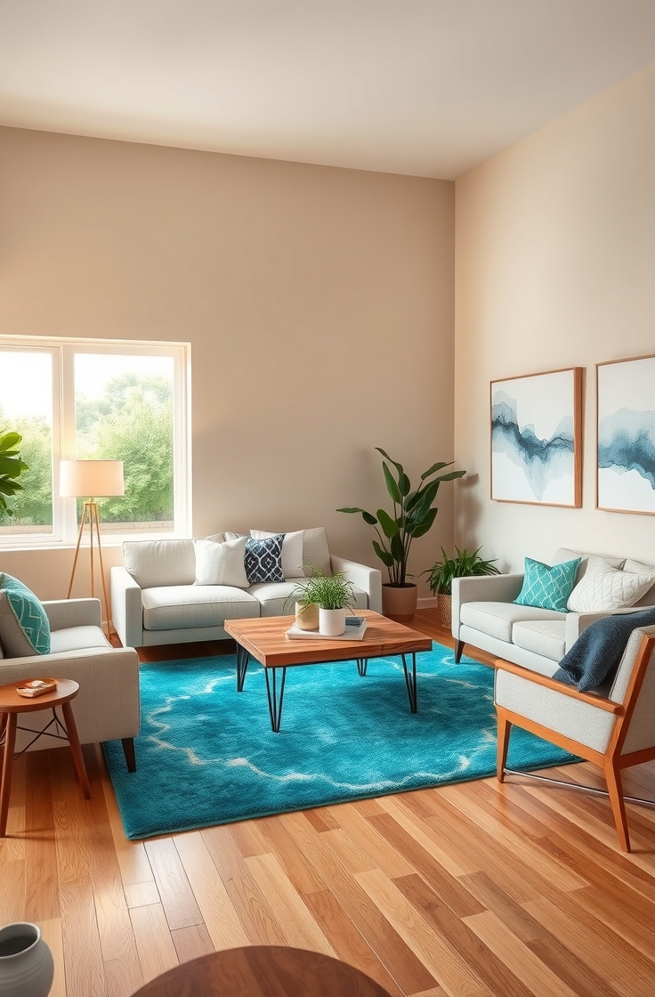 Add a Pop of Color to Neutral Spaces