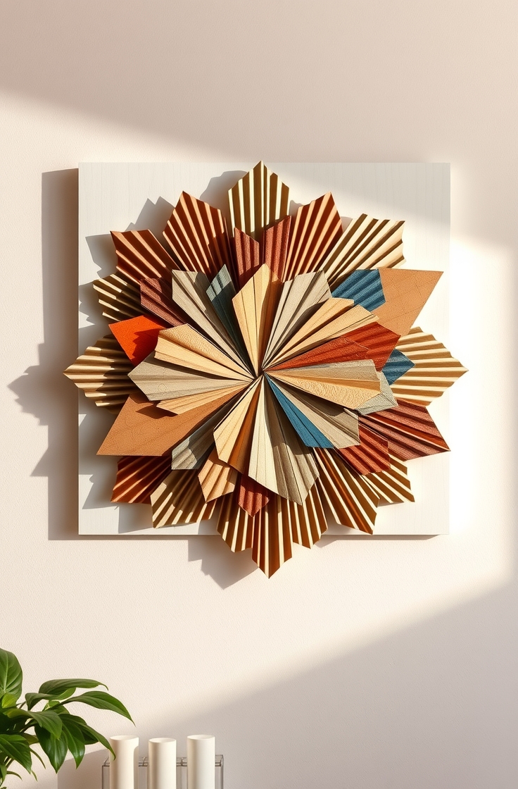 Cardboard Wall Art
