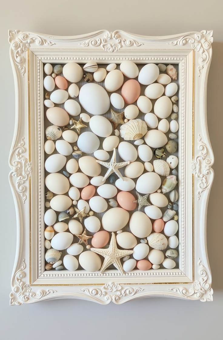 Make a Seashell Wall Frame