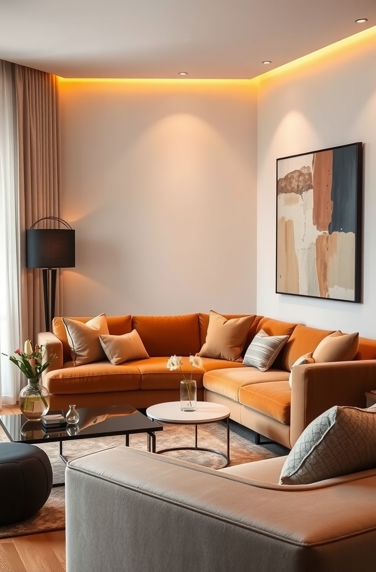 Place Your Sectional in the Corner