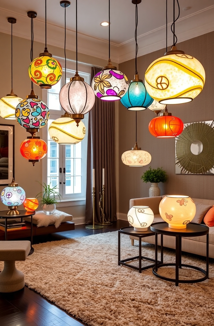 Resin Light Fixtures
