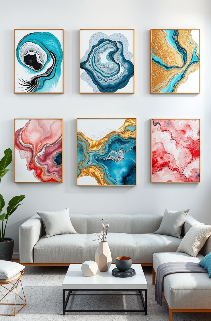 Resin Wall Art Panels