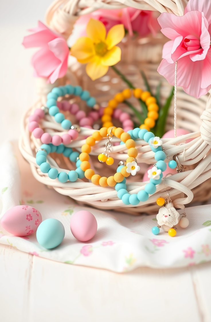 Simple Jewelry With Spring Colors