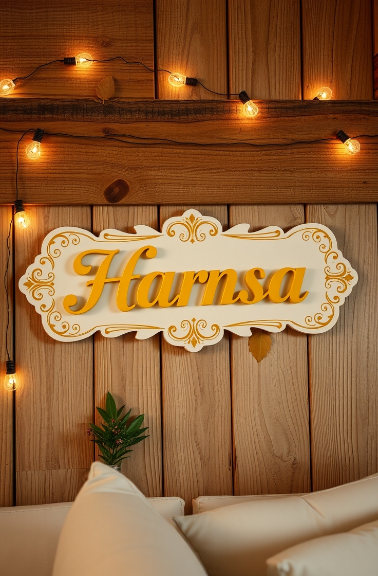 Thermocol Name Boards