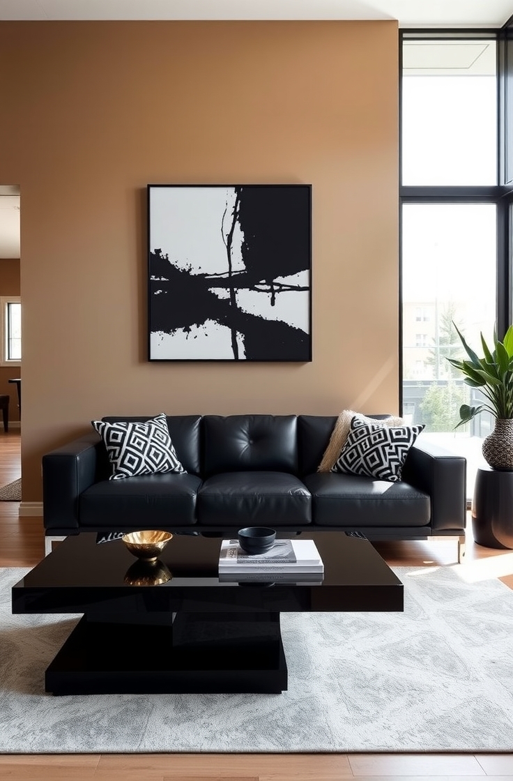 Use Black Accents For Sharp Style