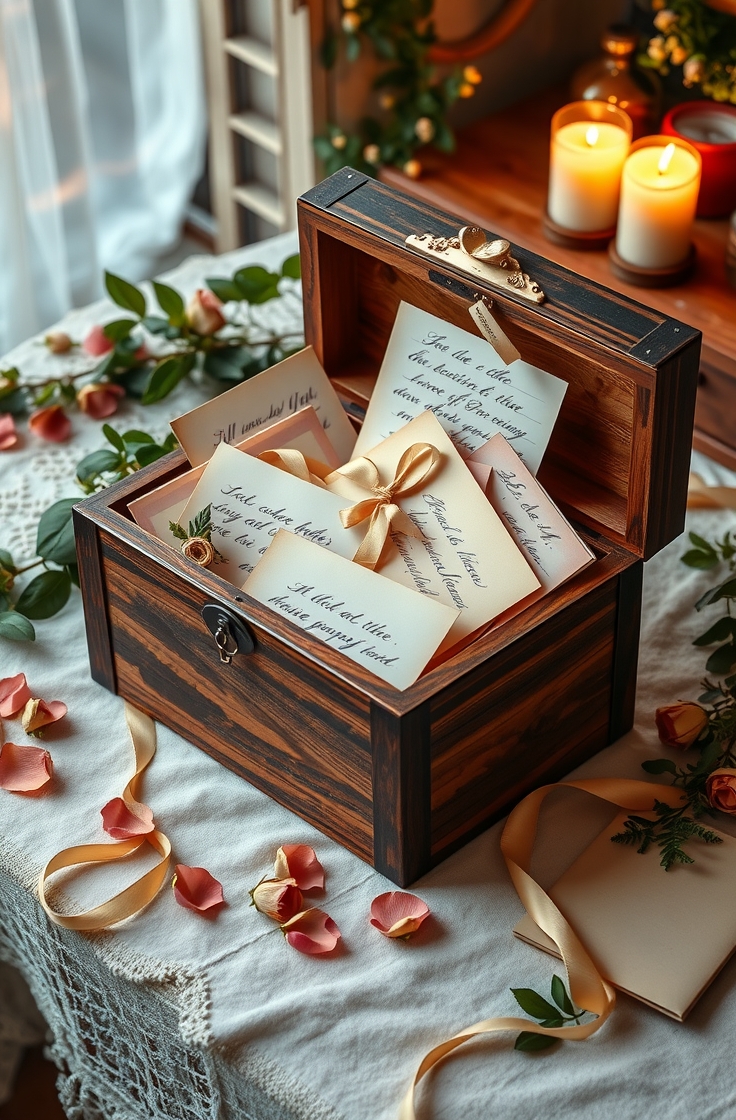 A Box Of Love Letters For Different Days