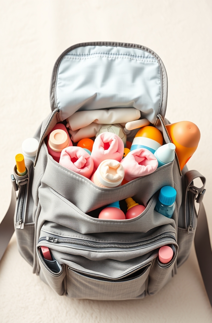 Diaper Bag with Pockets