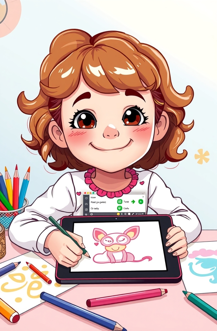 Drawing Tablet for Kids