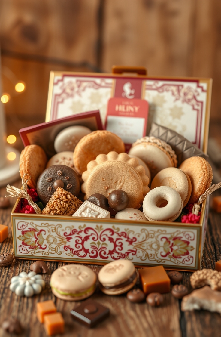 Traditional Sweet Box With Handmade Snacks