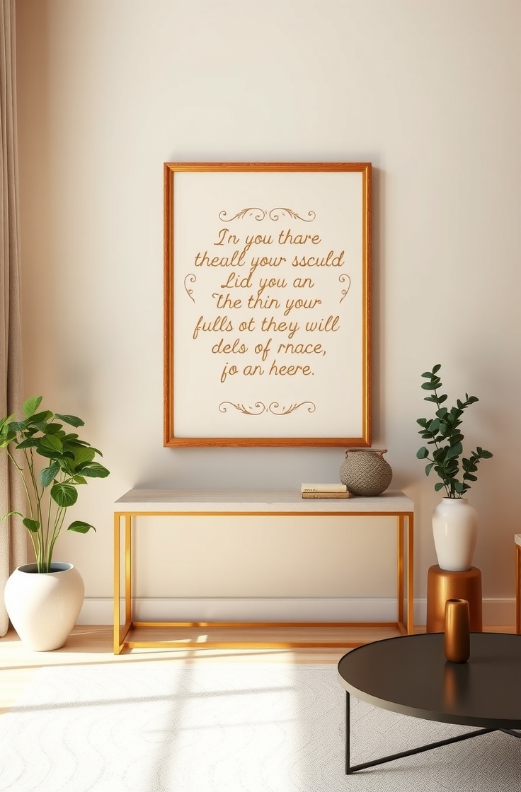 Wall Art or Framed Quotes