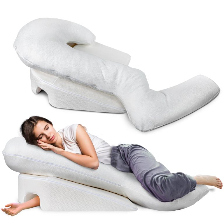 Side Sleeper Pillow With Arm Hole