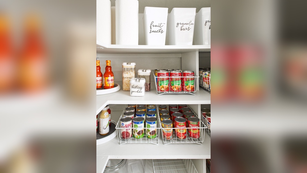 How to Organize Cans in Small Pantry