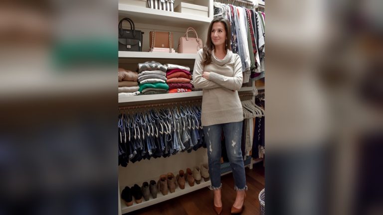 How to Organize Jeans in Closet