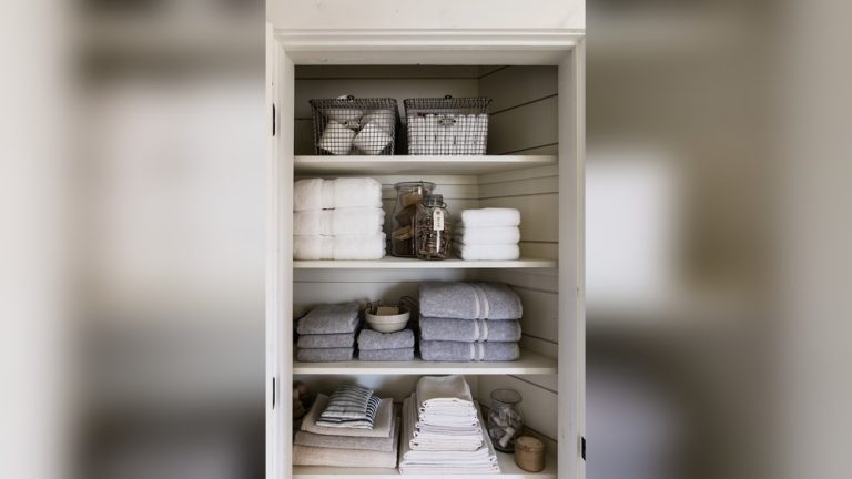 How to Organize Linen Closet