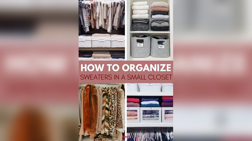 How to Organize Sweatshirts in Closet