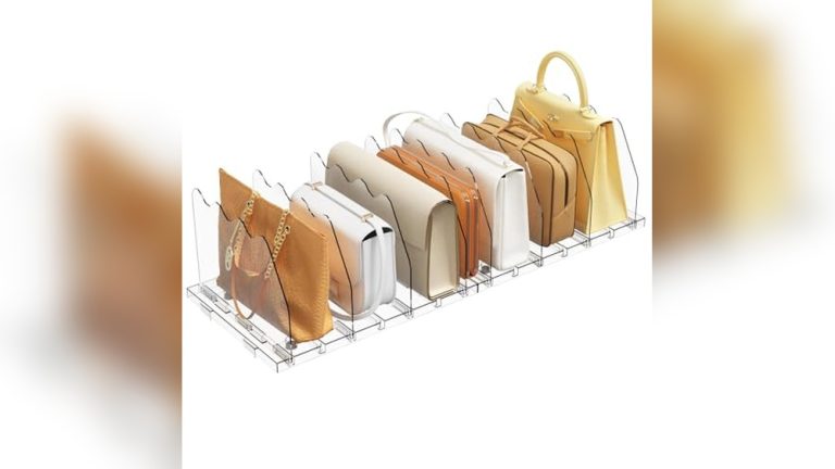 Purse Organizer for Closet